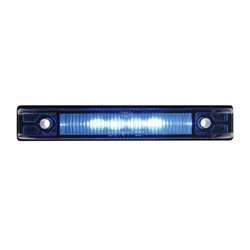 GG76224 - 4"L THIN LINE BLUE/BLUE 6 LED WIDE ANGLE INTERIOR LIGHT