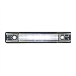 GG76225 - 4"L THIN LINE WHITE/CLEAR 6LED WIDE ANGLE INTERIOR LIGHT