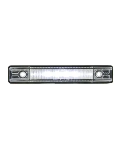 GG76225 - 4"L THIN LINE WHITE/CLEAR 6LED WIDE ANGLE INTERIOR LIGHT