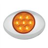 GG76230 - SMALL LOW PROFILE PEARL AMBER/ AMBER 7LED LIGHT W/CR. BEZEL