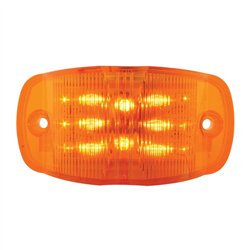 GG76250 - RECT. AMBER/AMBER WIDE ANGLE 14 LED MARKER/CLEARANCE LIGHT