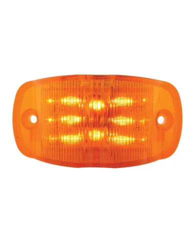 GG76250 - RECT. AMBER/AMBER WIDE ANGLE 14 LED MARKER/CLEARANCE LIGHT