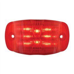 GG76252 - RECT. RED/RED WIDE ANGLE 14 LED MARKER/CLEARANCE LIGHT