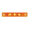 GG76280 - 3.5"L ULTRA THIN AMBER/AMBER 3-LED MARKER/CLEARANCE LIGHT