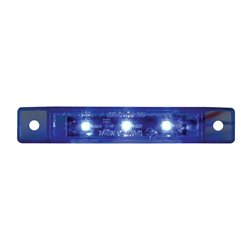 GG76285 - 3.5" ULTRA THIN BLUE 3-LED INTERIOR USE LIGHT