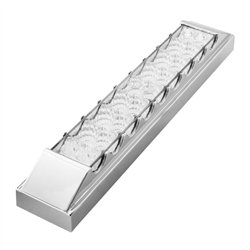 GG76306 - 12"L SPYDER AMBER/CLEAR 18-LED LIGHT BAR W/CR. PL BEZEL 2 ROW
