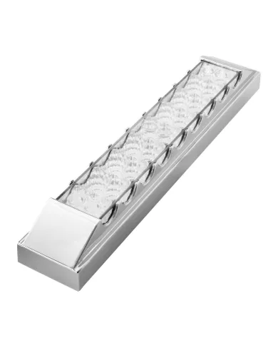 GG76306 - 12"L SPYDER AMBER/CLEAR 18-LED LIGHT BAR W/CR. PL BEZEL 2 ROW