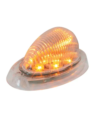 GG76371 - OVAL AMBER/CLEAR SIDE MARKER/ TURN 12-LED LIGHT FOR FL MODEL