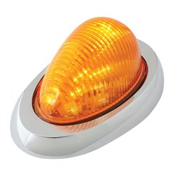 GG76372 - SIDE TURN/MARKER AMBER/AMBER 12 LED LIGHT W/CR.COVER FOR FL