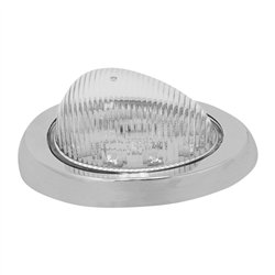 GG76373 - SIDE TURN/MARKER AMBER/CLEAR 12 LED LIGHT W/CR.COVER FOR FL