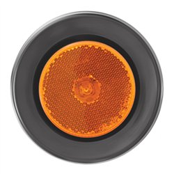 GG76425 - 2.5" AMBER 1 LED MARKER LIGHT W/GROMMET & PIGTAIL