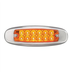 GG76440 - ULTRA THIN SPYDER AM/AM 12 LED DUAL FUNCTION LIGHT W/S.S. RIM