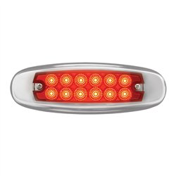GG76442 - ULTRA THIN SPYDER RD/RD 12LED DUAL FUNCTION LIGHT W/S.S. RIM
