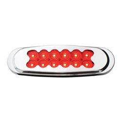 GG76702 - ULTRA THIN MATRIX STYLE SPYDER RED/RED 12-LED MARKER LIGHT