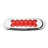 GG76702 - ULTRA THIN MATRIX STYLE SPYDER RED/RED 12-LED MARKER LIGHT