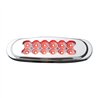 GG76703 - ULTRA THIN MATRIX STYLE SPYDER RED/CLEAR 12-LED MARKER LIGHT