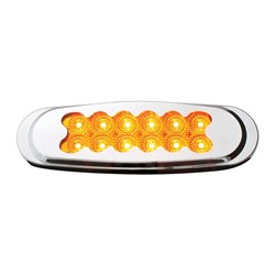 GG76705 - ULTRA THIN MATRIX STYLE AM/AM SPYDER 12LED DUAL FUNT. LIGHT