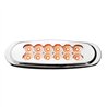 GG76706 - ULTRA THIN MATRIX STYLE AM/CLR SPYDER 12LED DUAL FUNT. LIGHT