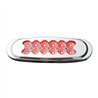 GG76708 - ULTRA THIN MATRIX STYLE RED/CL SPYDER 12LED DUAL FUNT. LIGHT