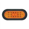 GG77040 - OVAL LOW PROFILE SPYDER AM/ AM LED W/GROMMET & PIGTAIL