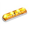 GG77140 - SMALL RECT. AMBER/AMBER 4 LED MARKER LIGHT
