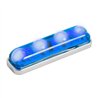 GG77141 - SMALL RECT. BLUE/BLUE 4 LED SEALED LIGHT