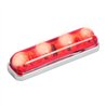 GG77143 - SMALL RECT. RED/RED 4 LED MARKER LIGHT