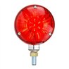 GG77611 - 4" DOUBLE FACE STAR AMBER/RED LED LIGHT 24 LED/SIDE