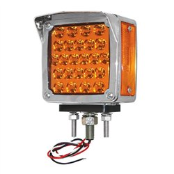 GG77629 - CR. PLASTIC RIM W/ VISOR FOR GG SQUARE 2-FACE LED LIGHT