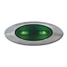 GG77643 - GREEN PLUG-IN Y2K 2 BULBS INTERIOR LIGHT