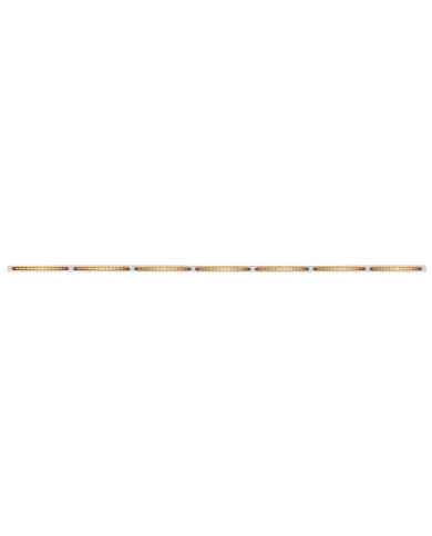 UP20873-94" Stainless Light Bracket With 7X 14 LED 12" Light Bars - Amber LED/Amber Lens
