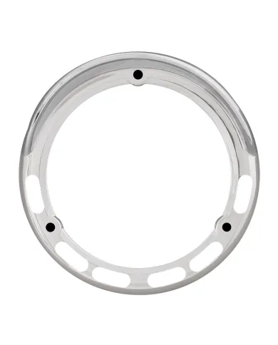 GG78368 - CR. PLASTIC RIM W/VISOR FOR GG 4" TURN LED LIGHT (LIGHT UP)