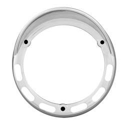 GG78369 - CR. PLASTIC RIM W/VISOR UPSIDE DOWN FOR 4" DOUBLE LED LIGHT