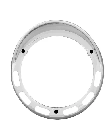 GG78369 - CR. PLASTIC RIM W/VISOR UPSIDE DOWN FOR 4" DOUBLE LED LIGHT