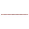 UP20874-94" Stainless Light Bracket With 7X 14 LED 12" Light Bars - Red LED/Red Lens
