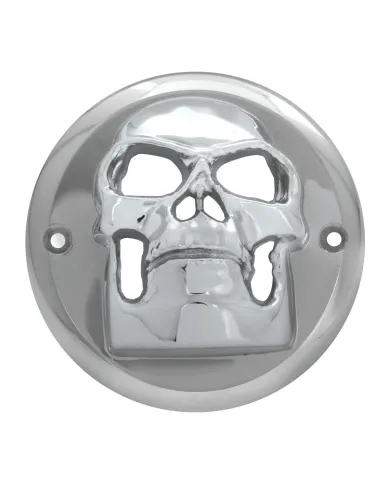 GG78489 - CR. PLASTIC SKULL BEZEL FOR 2" MARKER LIGHT
