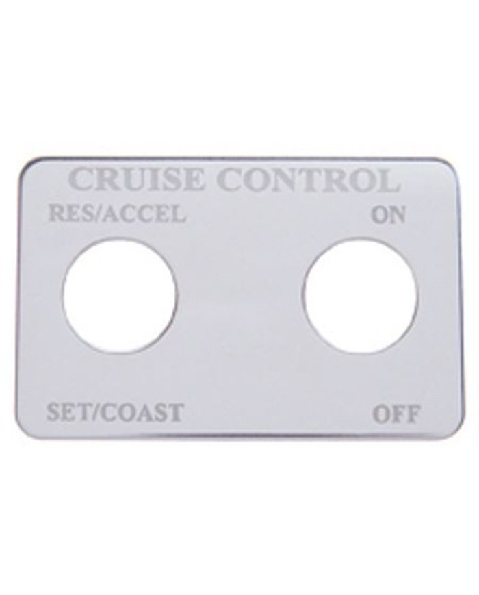 UP48060 Switch Plate For Freightliner Cruise Control (2 Switches)