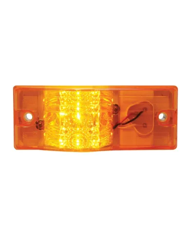 GG78600 - SIDE MOUNT SPYDER AMBER/AMBER 9-LED MARKER/TURN LIGHT