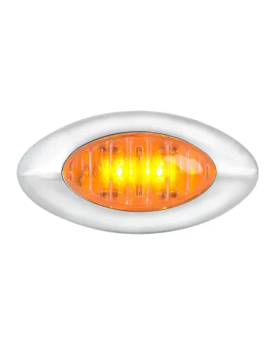 GG79251 - SMALL Y2K AMBER/CLEAR 2LED PLUG-IN MARKER LIGHT