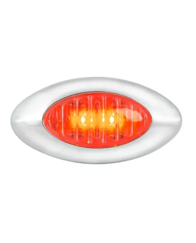 GG79255 - SMALL Y2K RED/RED 2LED PLUG-IN MARKER LIGHT