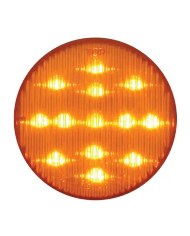 GG79310 - 2.5" FLEET AMBER/AMBER 13 LED SEALED LIGHT