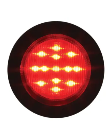 GG79314 - 2.5" RED LED MARKER LIGHT W/ GROMENT & PIGTAIL