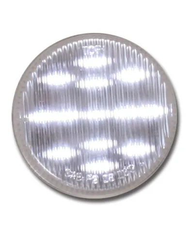 GG79319 - 2.5" FLEET WHITE/CLEAR 13 LED AUXILIARY/UTILITY SEALED LIGHT