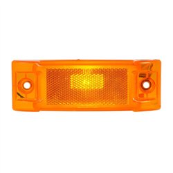 GG79710 - RECT. AMBER MARKER LIGHT W/REFLECTOR & HOT WIRE PLUG