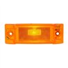 GG79710 - RECT. AMBER MARKER LIGHT W/REFLECTOR & HOT WIRE PLUG