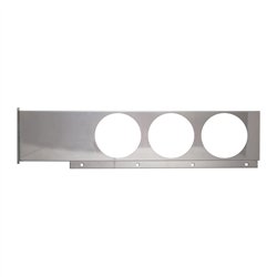 GG80114 - S.S. 2 PC. REAR LIGHT BAR W/ 4-7/16" HOLES