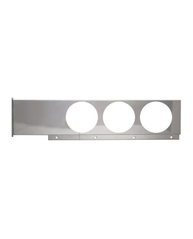 GG80114 - S.S. 2 PC. REAR LIGHT BAR W/ 4-7/16" HOLES