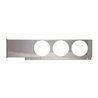GG80114 - S.S. 2 PC. REAR LIGHT BAR W/ 4-7/16" HOLES