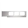GG80116 - 2 PC. CR. REAR LIGHT BAR ONLY W/RECT. HOLES