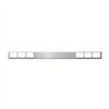 GG80126 - 1 PC CR. REAR LIGHT BAR ONLY W/RECT. HOLES